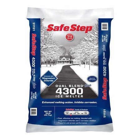 SAFE STEP Ice Melt 4300 Blue 50Lb 836553